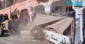سلطات المنطقة الحضرية لمحاميد بمراكش تقطع دابر خروقات احتلال الملك العمومي(فيديو)
