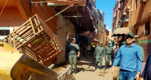 مراكش: الملحقات الإدارية بمقاطعة المنارة في عمليات مشتركة لتحرير الملك العمومي