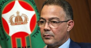 لقجع يوقف عضواً بالمنتخب المغربي بسبب طلبه من اللاعبين المال في الكان 2023
